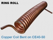 Angle Roll - Section Bender Copper Coil