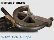 Rotary Draw 2.5 in Sch 40 Pipe