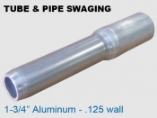 Swaging 1.75 in Aluminum